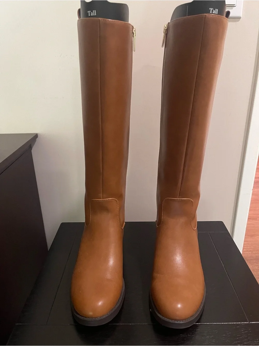 Tommy Hilfiger Classic Tall Brown Women's Riding Boots